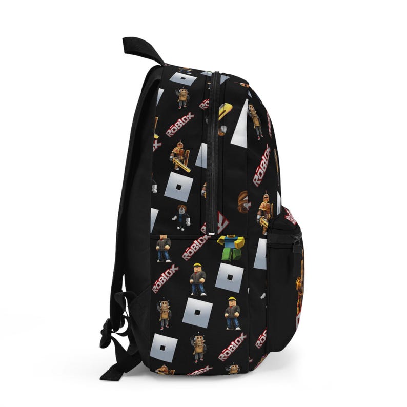 Zaino Roblox personalizzato con il tuo nome | Resistente e impermeabile per la scuola, viaggi e avventure, ritorno a scuola, regalo perfetto immagine 3