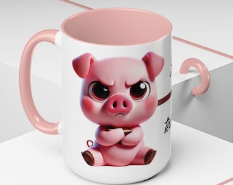 Lustige Anti-Stress Tasse Mit Erdmännchen – 325 Ml Keramik Fürs Büro – Witziges Geschenk Mit Spruch