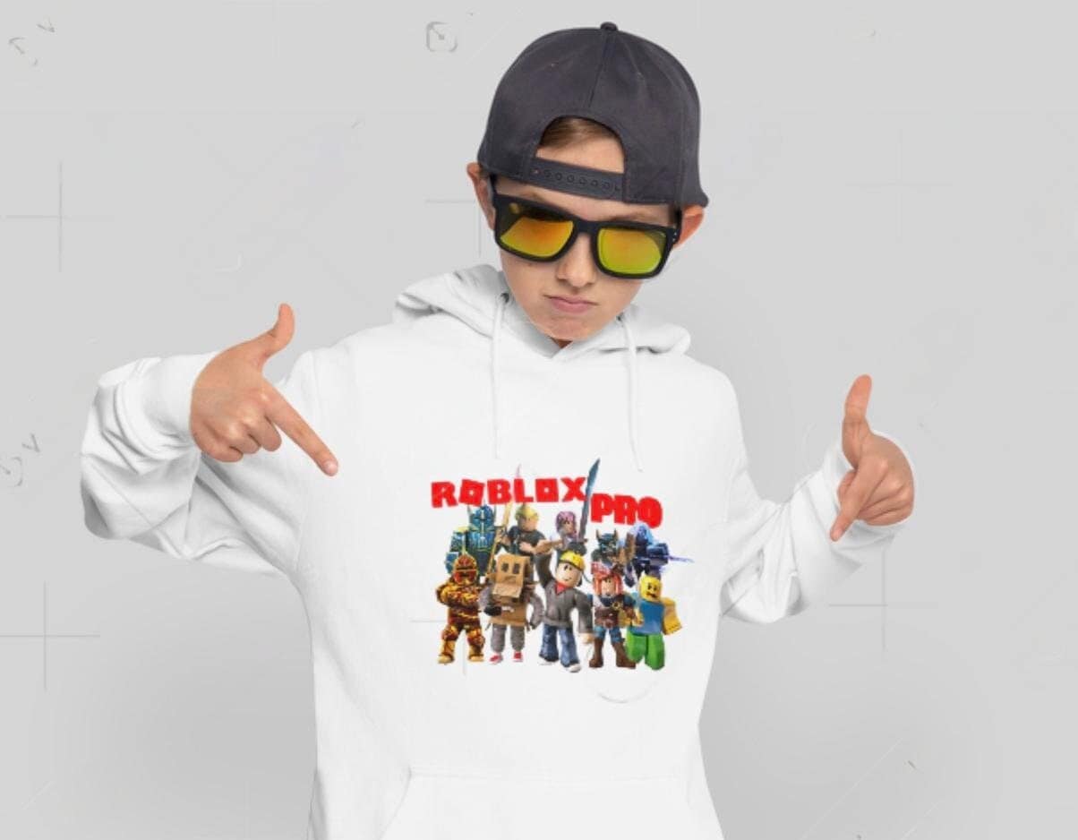 Roblox Pro Kids Hoodie Avatars from Roblox Youth Heavy Blend Hooded Sweatshirt