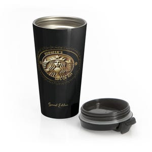 black mirror starbucks cup Tumbler Charm main image 1