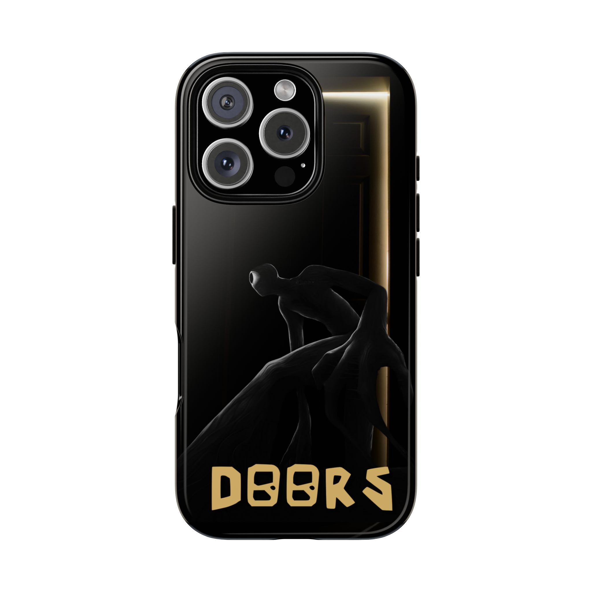 Roblox DOORS Phone Case, Robust 3D Wrap Design, Shock-absorbing