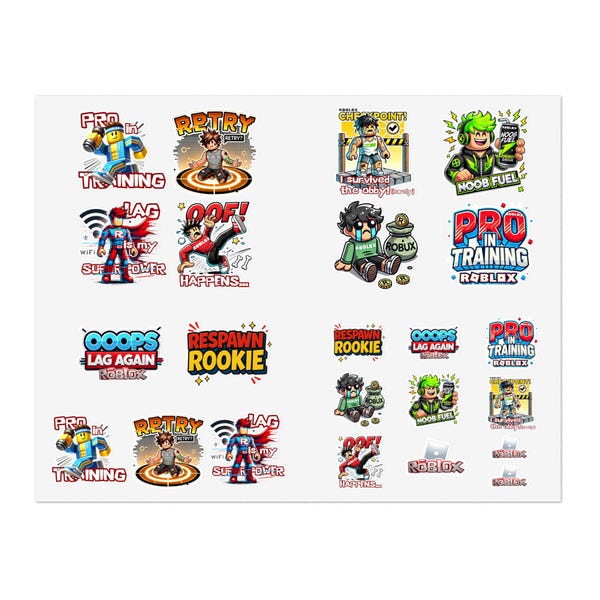 Roblox Notebook Label - Etsy
