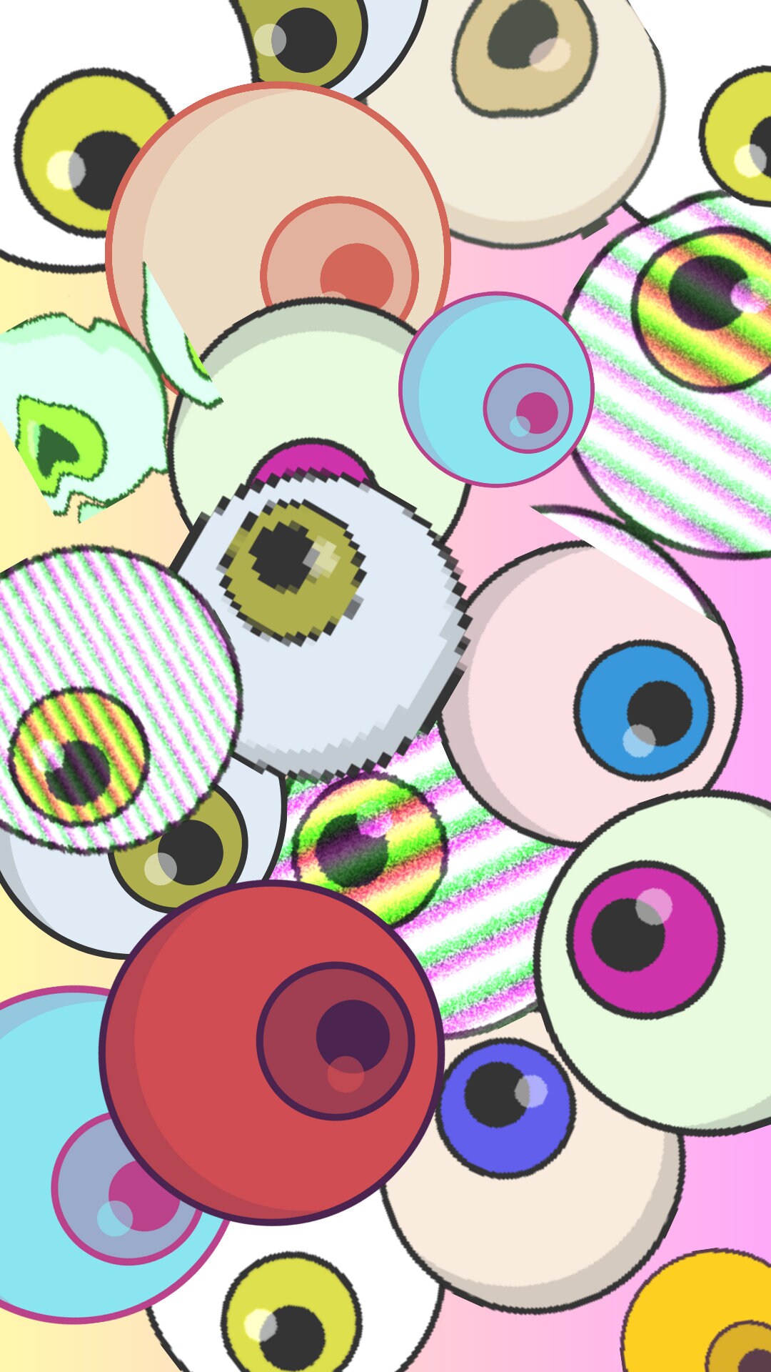 Mobile Wallpaper, Eye Bulb Smartphone Wallpaper, Affordable, Fiind Your