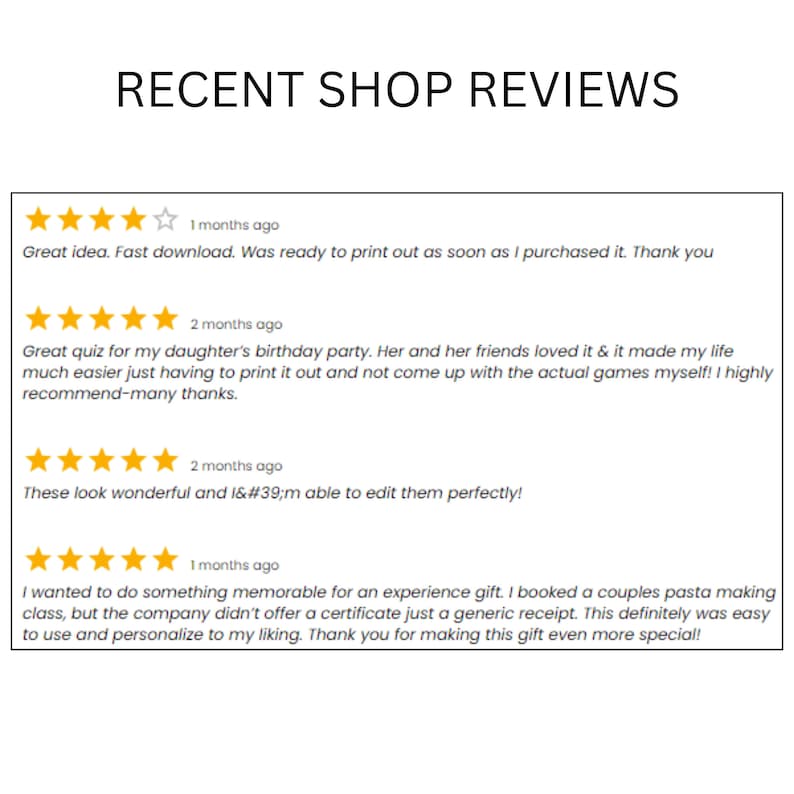 Candy Trivia Game Sweet Treats Quiz Candy Themed Party Games Fun Kids