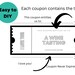 Date Night Coupons for Couples | Printable Monochrome Romantic Love ...