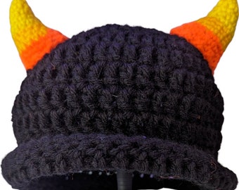 Karkat Beanie (Homestuck Inspired)