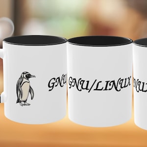Linux Mug – Geschenk für Programmierer, Entwickler & Sysadmins – Lustige Tasse für Linux Fans, Geek Nerd Büro Zubehör