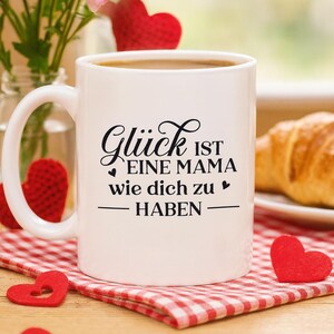 Mom Mug – Happiness is having a mom like you – Mother&#39;s Day & Birthday Gift – Ceramic Coffee Mug 330 ml