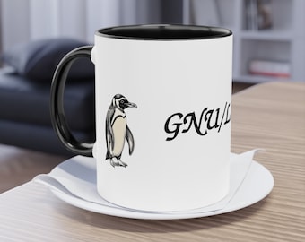 Tasse Linux GNU Tasse - Perfekt für Tech-Enthusiasten Kaffeetasse Teetasse Geschenk