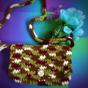 The “Cordyceps” Crossbody | Handmade Crochet Bag | TLOU Inspired | The Last of Us Inspired | Crochet Purse | Crochet Bag