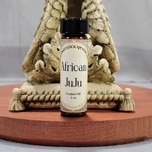 African JuJu Conjure Oil, Ritual Oil, Hoodoo Oil, Witchcraft, Pagan, Voodoo, Rootworkers, Folk Magic, Blessing Oil, Anointing Oil, Wiccan
