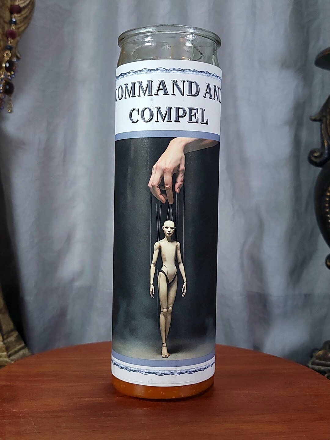 Command Candles Command and Compel 7-day Fixed Candle: Hoodoo Voodoo Conjure - Etsy