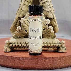 Devil&#39;s Shoestring Conjure Oil, Ritual Oil, Hoodoo Oil, Witchcraft, Pagan, Voodoo, Rootwork, Folk Magic, Blessing Oil, Anointing, Wiccan
