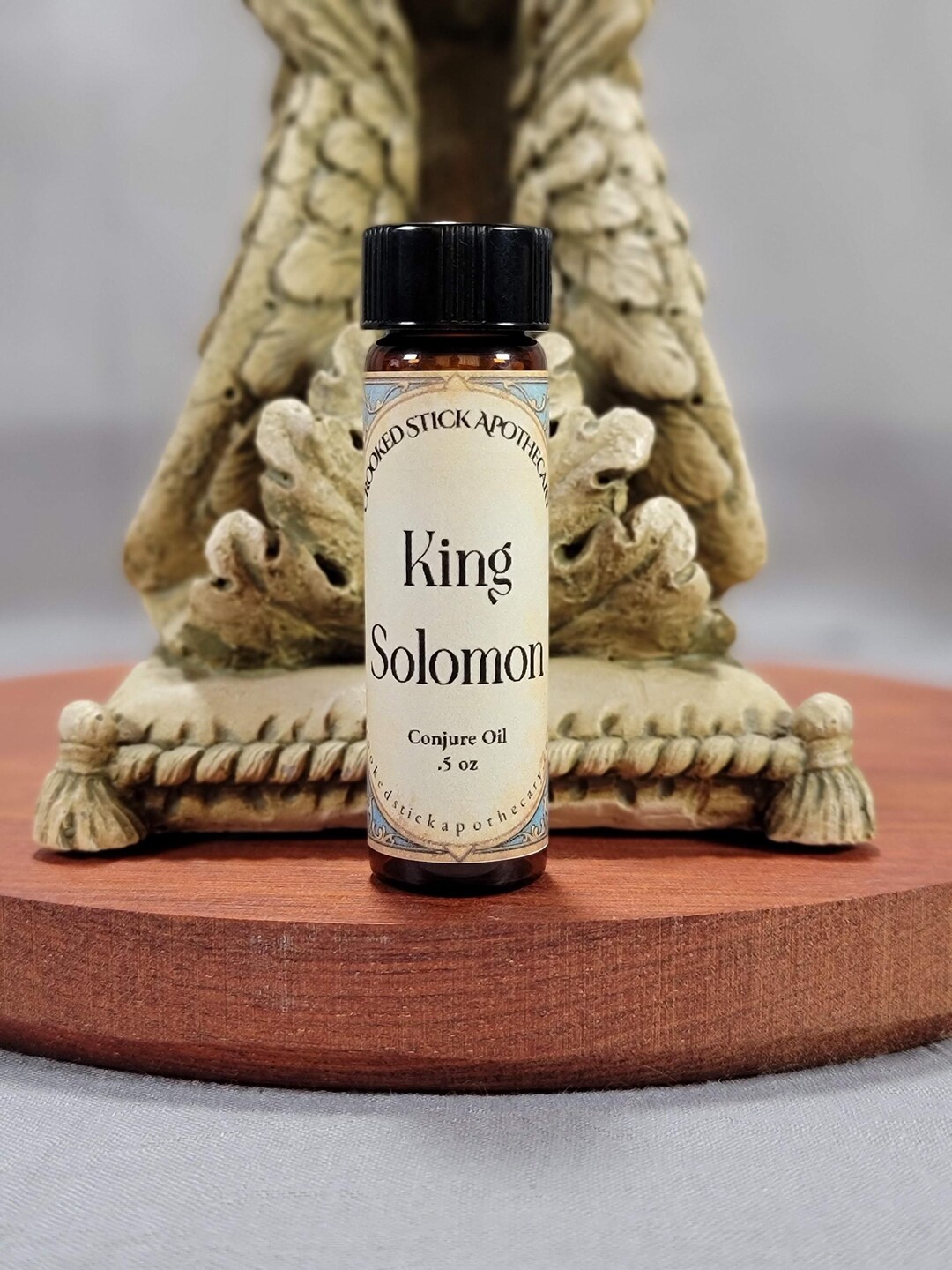 King Solomon Conjure Oil: Wisdom, Intuition & Spiritual Protection - Etsy