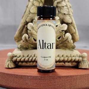 Altar Conjure Oil, Ritual Oil, Hoodoo Oil, Witchcraft, Pagan, Voodoo, Rootworkers, Folk Magic, Blessing Oil, Anointing Oil, Wiccan, Spell