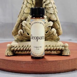 Cleopatra Conjure Oil, Ritual Oil, Hoodoo Oil, Witchcraft, Pagan, Voodoo, Rootworkers, Folk Magic, Blessing Oil, Anointing Oil, Wiccan