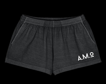 Women's Garment-dyed Shorts A.M.O Unplug1979