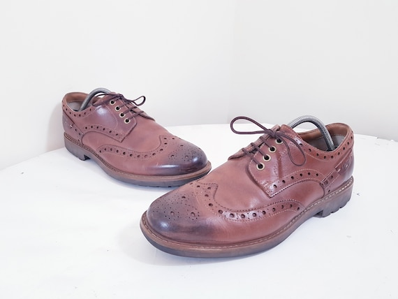 Clarks batcombe shop wing dark tan