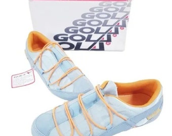 Gola Womens Ladies Blue Low Top Trainers Sneakers Shoes Size 6UK/39EUR New