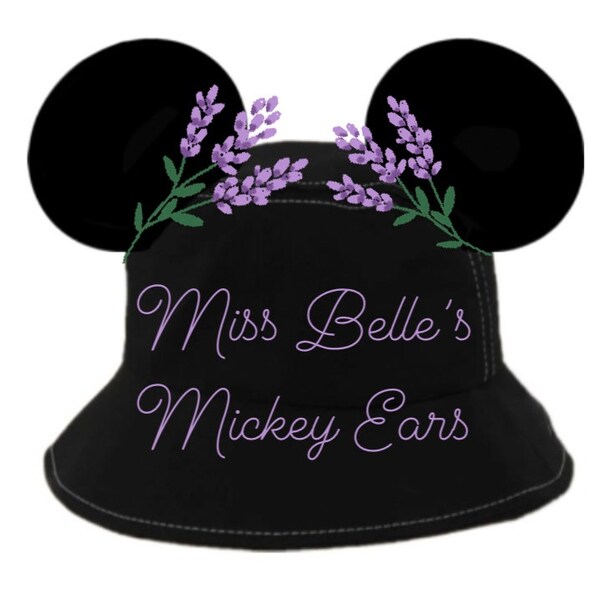 Mickey Ear Bucket Hat Etsy UK