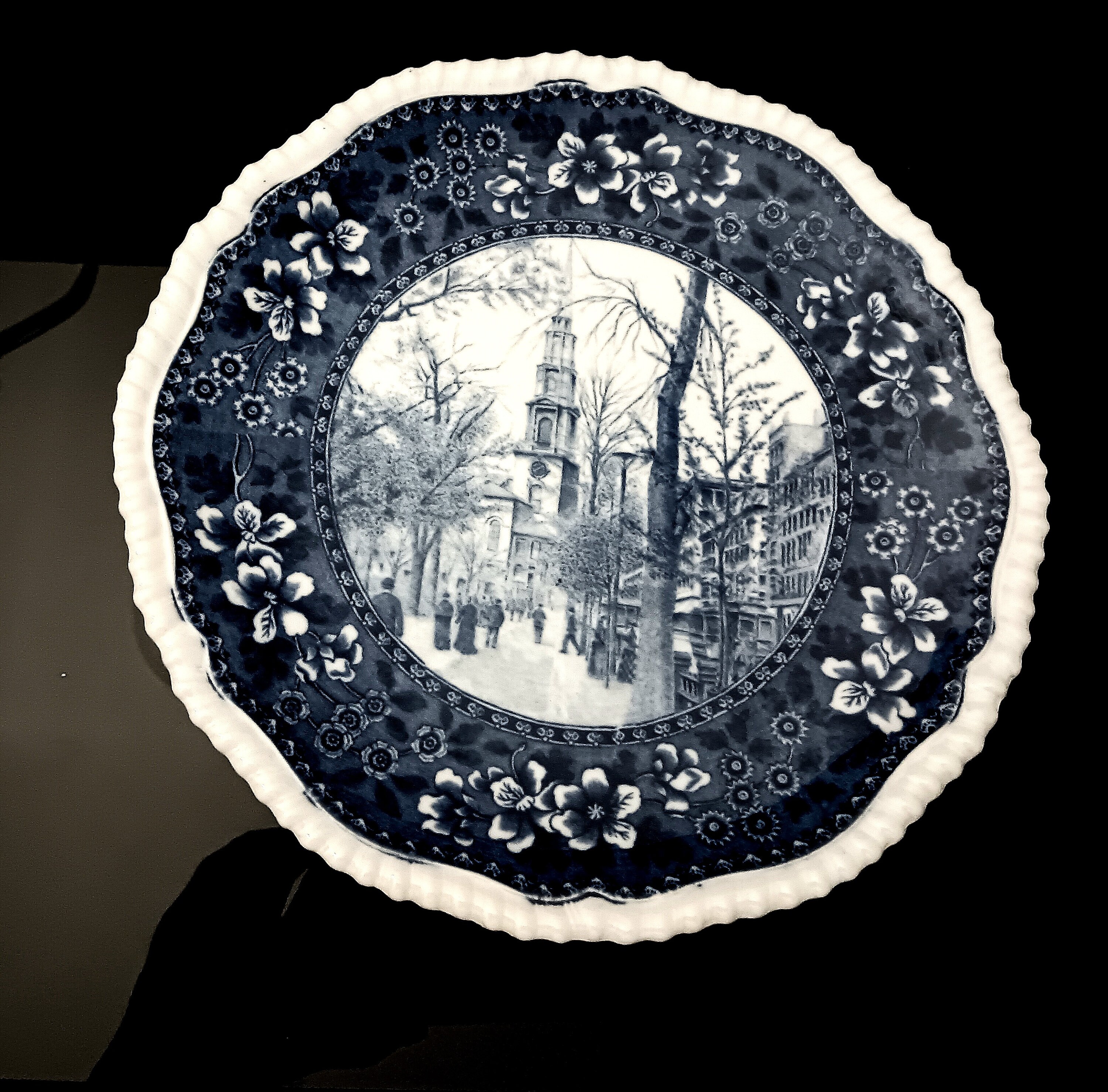 アンティーク コレクター向けプレート 珍しいパターン 1847 - 1900