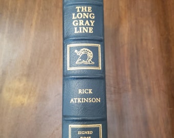 The Long Gray Line  by Rick Atkinson Signed First Edition