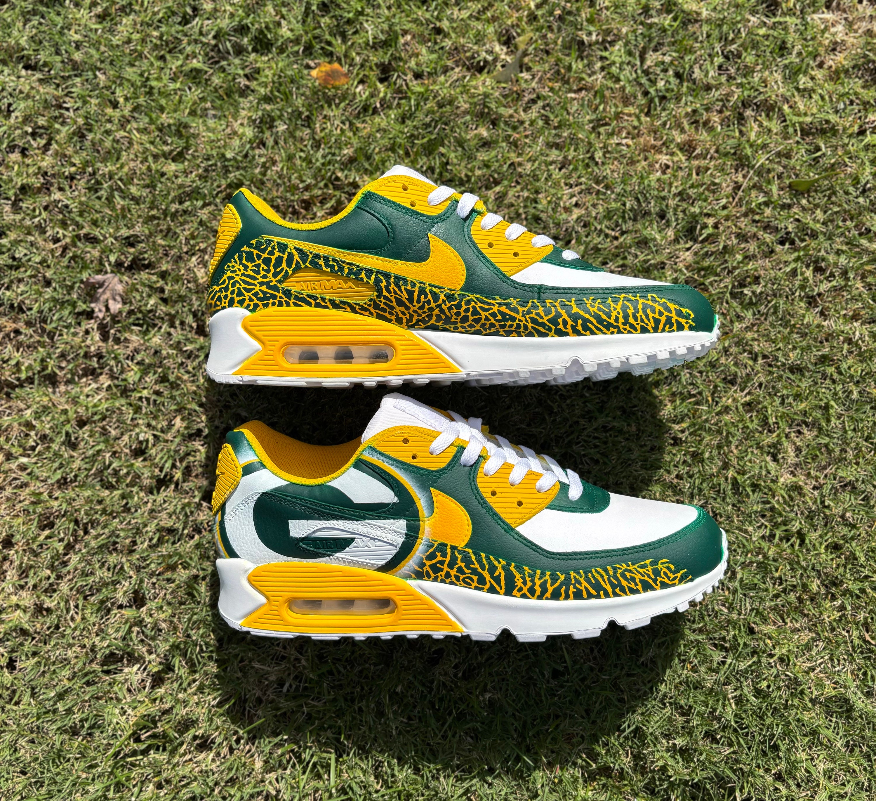 yellow air max 90 mens