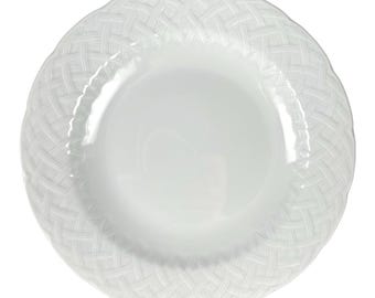 Vintage Bernardaud Limoges Vannerie Salladstallrikar från 1970-talet Nya Aldrig Använda