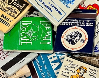 Nautical and Coastal **NEW Vintage Matches!** Unstruck and Unused Matchbooks and Matchboxes for Displaying and Shadowbox Project!