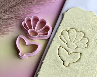 Daisy leaf dangle clay cutter set | clay cutter | polymer clay cutter | clay tools | polymer clay