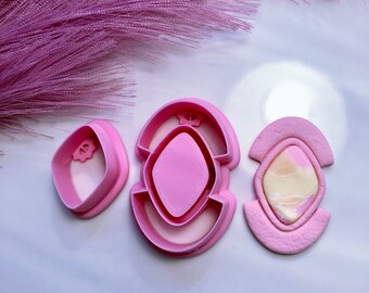 Faux stone polymer clay cutter | clay cutter | polymer clay cutter | clay tools | polymer clay