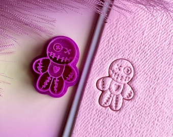 Voodoo Doll | clay cutter | polymer clay cutter | clay tools | polymer clay