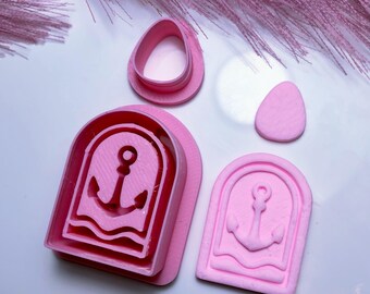 Arched anchor clay cutter | clay cutter | polymer clay cutter | clay tools | polymer clay