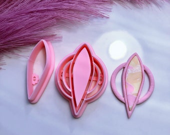 Faux stone polymer clay cutter | clay cutter | polymer clay cutter | clay tools | polymer clay