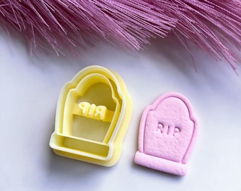 Halloween grave 2 | clay cutter | polymer clay cutter | clay tools | polymer clay