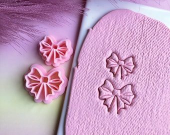 Bow clay cutter | Christmas polymer clay cutters | polymer clay cutter | clay tools | polymer clay