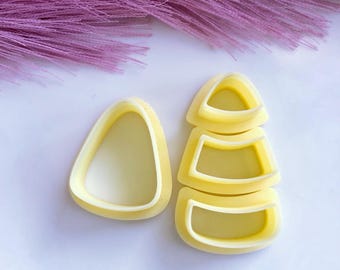 Candy corn clay cutter set | clay cutter | polymer clay cutter | clay tools | polymer clay