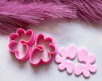 ABSTRACT K MIRROR SET polymer clay cutter | clay cutter | polymer clay cutter | clay tools | polymer clay