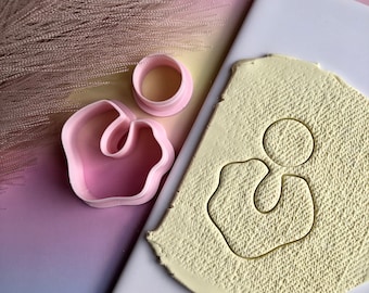 organic clay cutter set | clay cutter | polymer clay cutter | clay tools | polymer clay