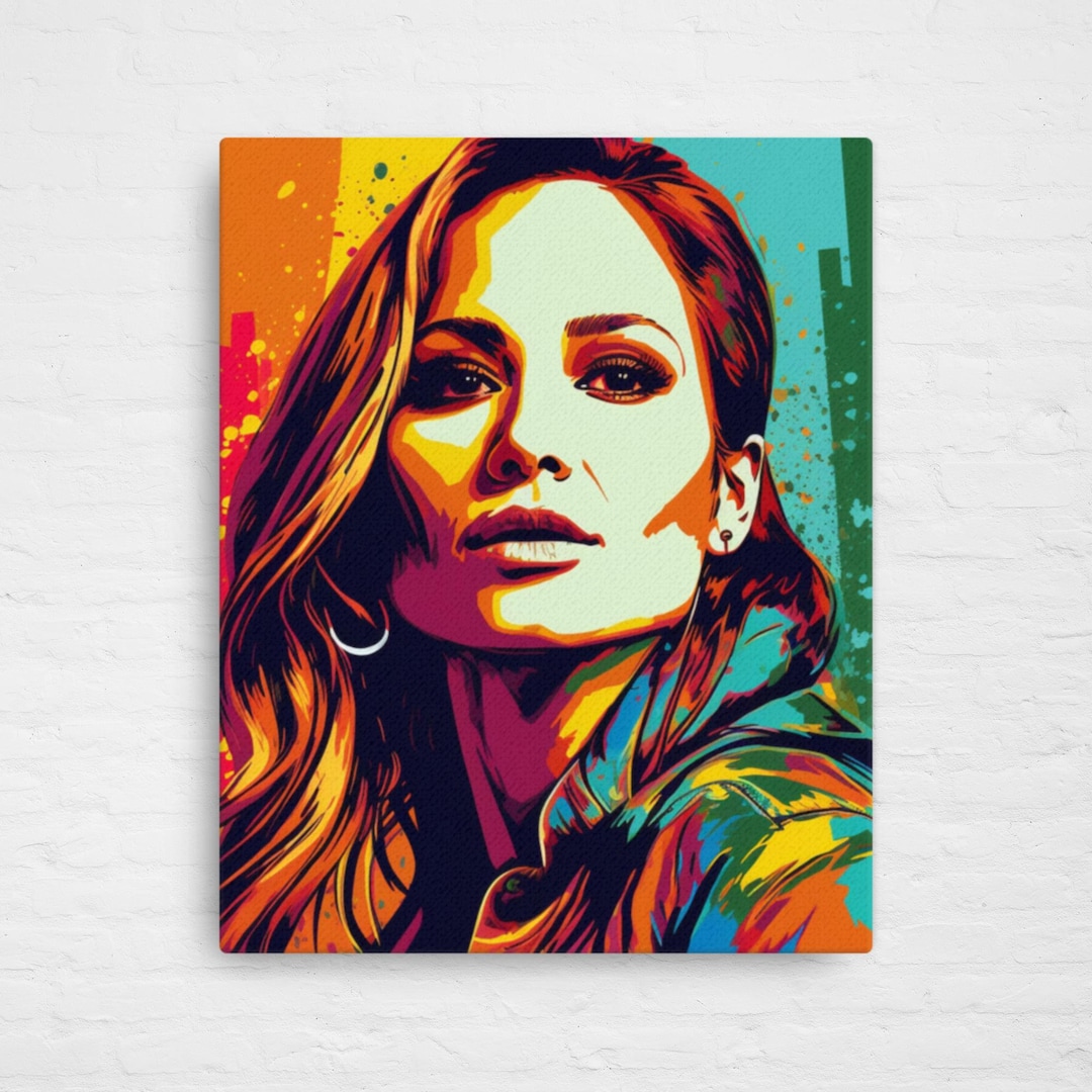 Jennifer Lopez Pop Art Celebrity Pop Art Celebrities Wall Art Pop Art