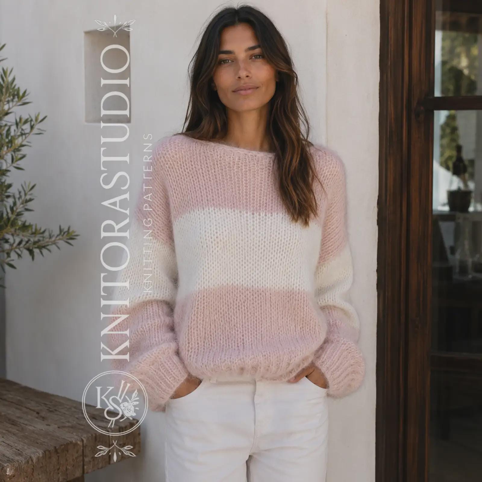 Mohair Knit Top - Etsy