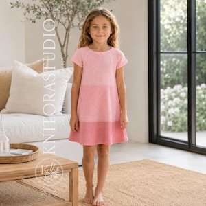 kids knit dress ootd Girls Long Sleeve Beaded Cable Knit Sweater Dress - WHITE