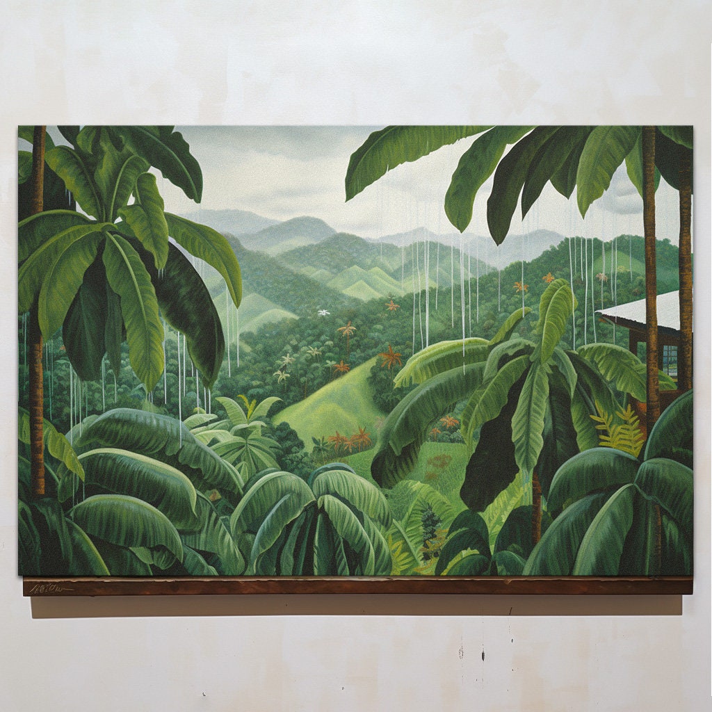 18+ Painting Of Rainforest