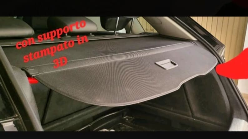 Solución de soporte de la cortina del maletero del Audi Q3 imagen 3
