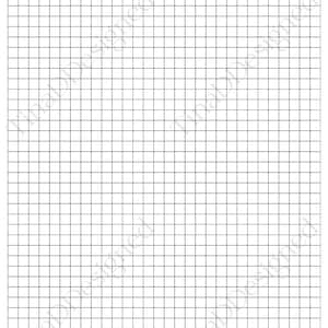 May include: A blank gridded page with the word "notes" at the top. The page is divided into small squares.