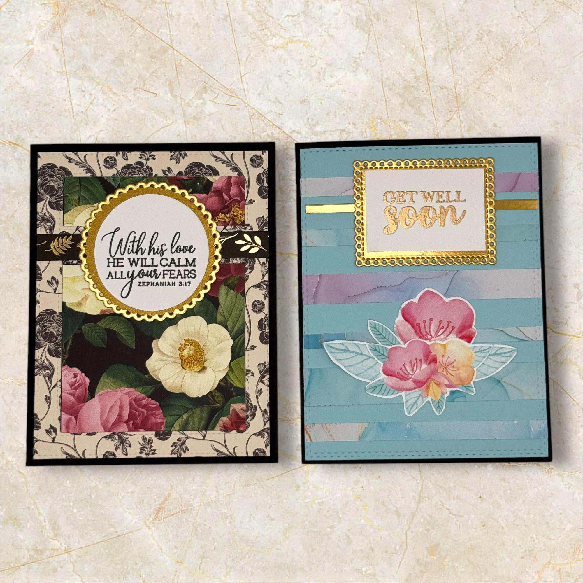 Handmade Christian Encouragement Cards | Faith-based Scripture Greeting ...