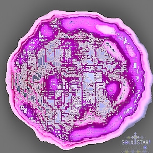 StarSeed Lichtsprache Lichtcode Plasmenkugel - "Dimensionen der Licht-Stern-Samenkarte" Spirituelle Heilung Skalar Ätherisches Quantum Energie Design