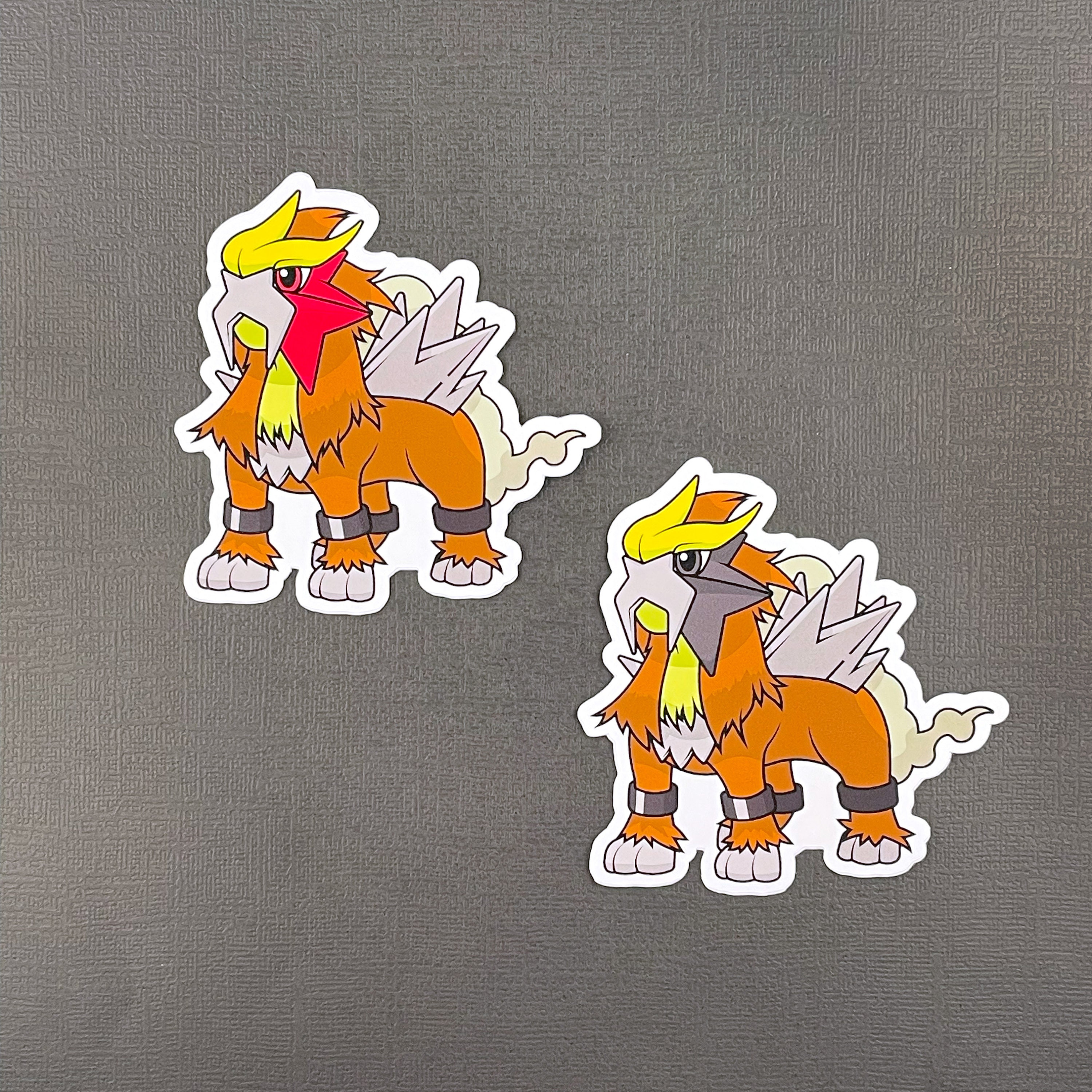 Raikou, Entei, Suicune - 3 Legendary Dogs Vinyl Sticker Set — Logan Arch