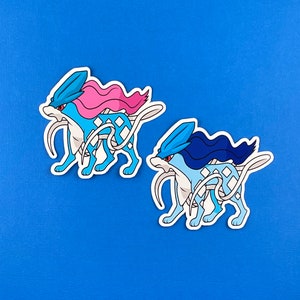 Johto Legends Sticker: Suicune, Entei and Raikou