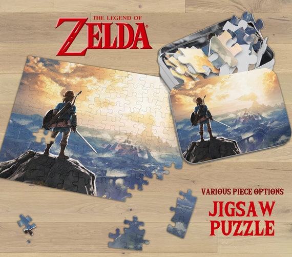 Legend of Zelda Jigsaw Puzzle 30, 110, 252, 500,1000-piece Breath